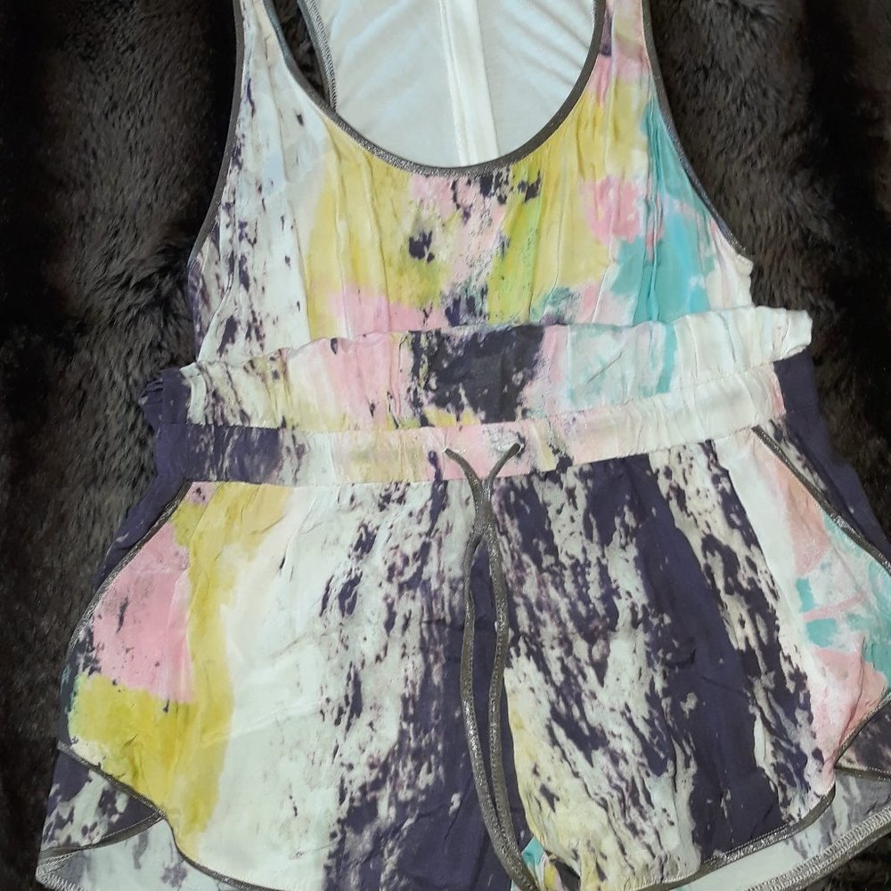 Topshop Multi-color Romper
